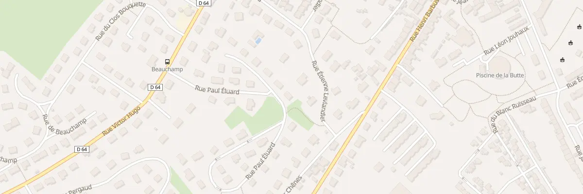 Plan du 29 Rue Paul Eluard à Cherbourg-en-Cotentin
