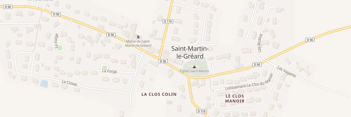 Plan du 17B Le Bourg à Saint-Martin-le-Gréard