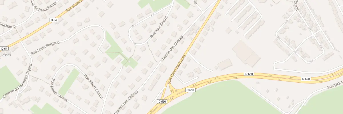Plan du 64 Rue Henri Barbusse à Cherbourg-en-Cotentin