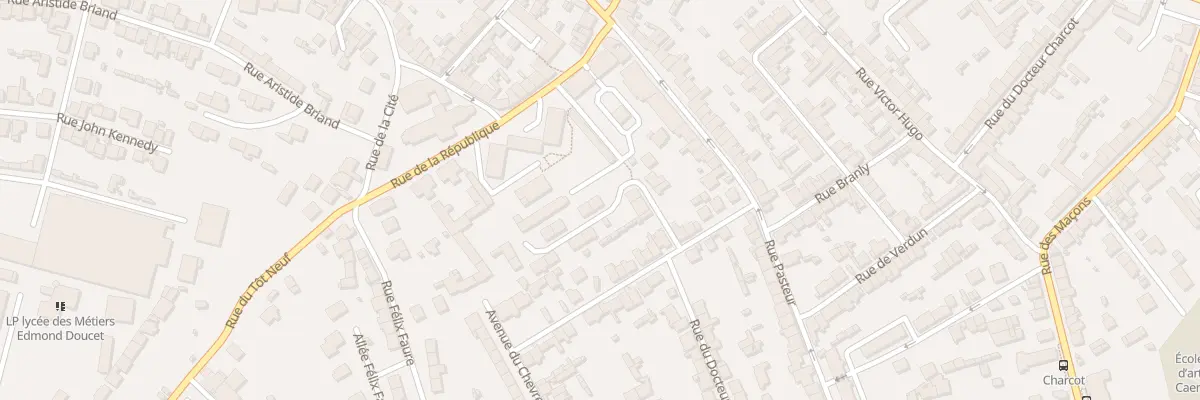 Plan du 2 Rue Alphonse Daudet Equeurd à Cherbourg-en-Cotentin