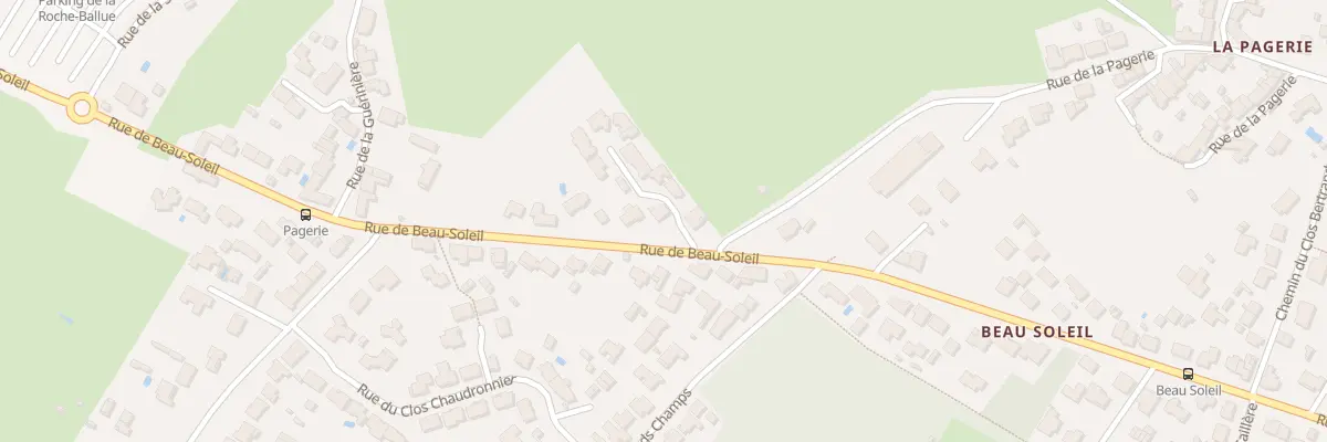 Plan du 68 Rue de Beau Soleil à Bouguenais
