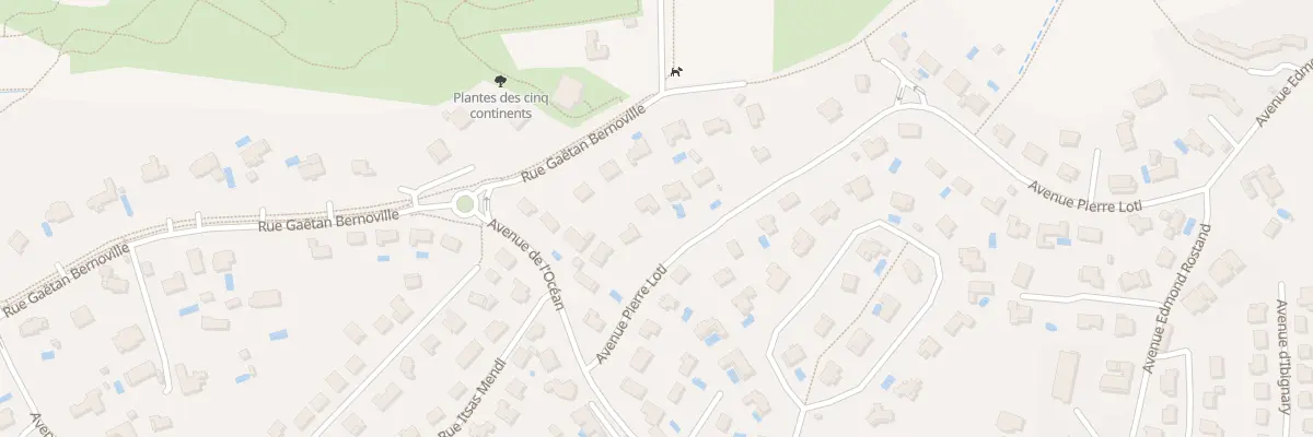 Plan du 7 Av Pierre Loti à Saint-Jean-de-Luz