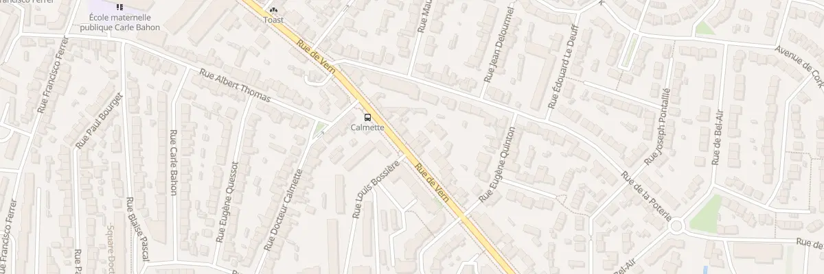 Plan du 127T Rue de Vern à Rennes