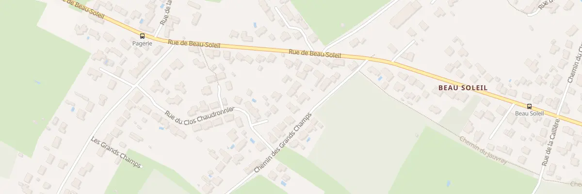 Plan du 4Q Rue des Grands Champs à Bouguenais