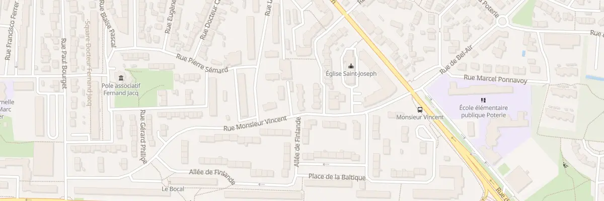 Plan du 19C Rue Monsieur Vincent à Rennes