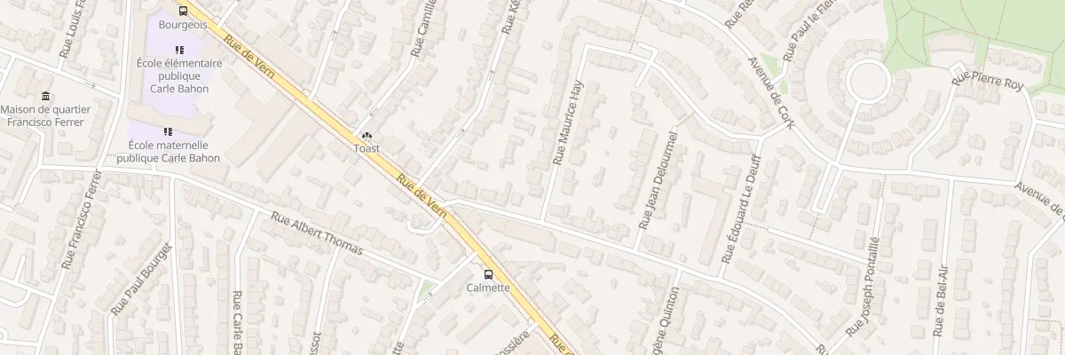 Plan du 3 Rue Maurice Hay à Rennes