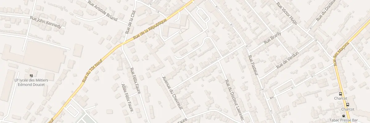 Plan du 9 Rue Alphonse Daudet Equeurd à Cherbourg-en-Cotentin