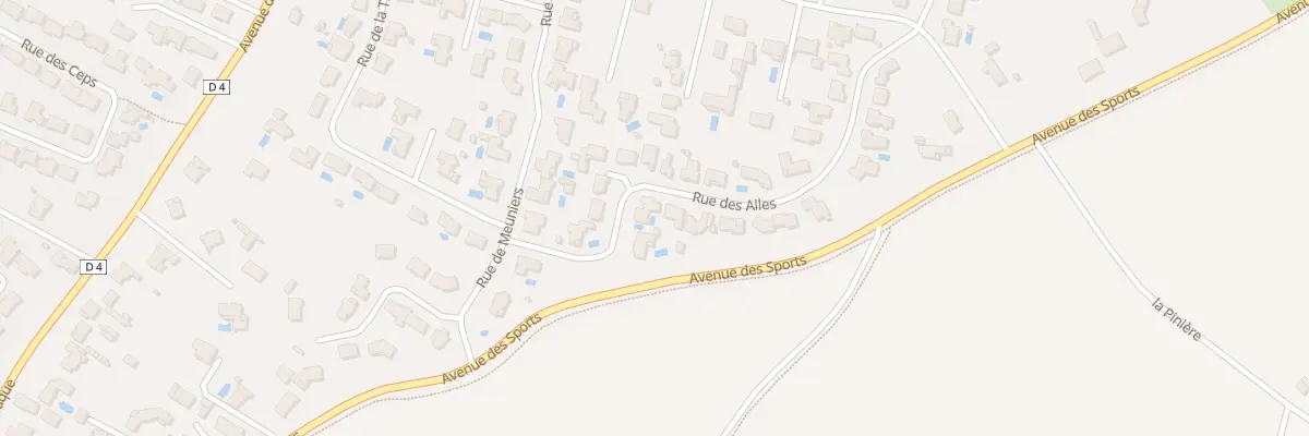 Plan du 158 Rue des Ailes à Talmont-Saint-Hilaire