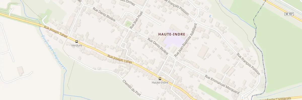 Plan du 19 Rue Denis Rivière à Indre