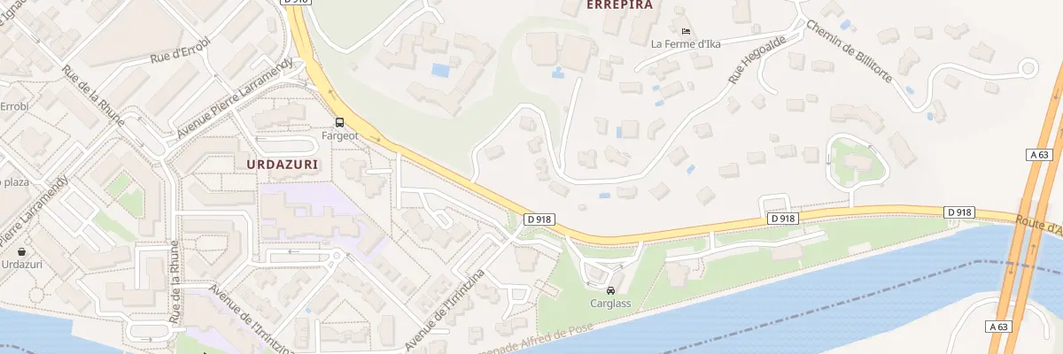 Plan du 8 Rue du Colonel de Laveaucoupet à Saint-Jean-de-Luz