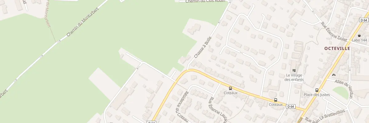 Plan du 48 Rue Victor Hugo - Octeville à Cherbourg-en-Cotentin