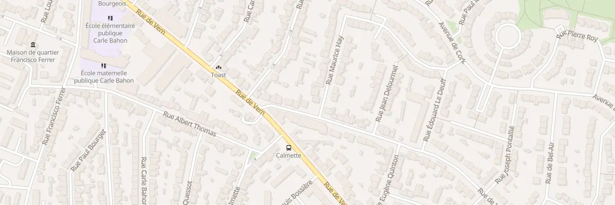 Plan du 11 Rue de la Poterie à Rennes