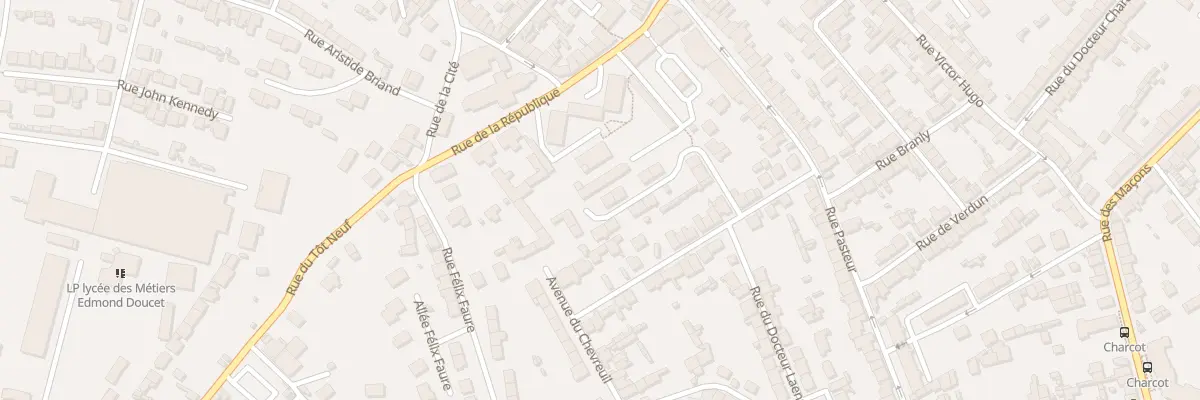Plan du 8 Rue Alphonse Daudet Equeurd à Cherbourg-en-Cotentin
