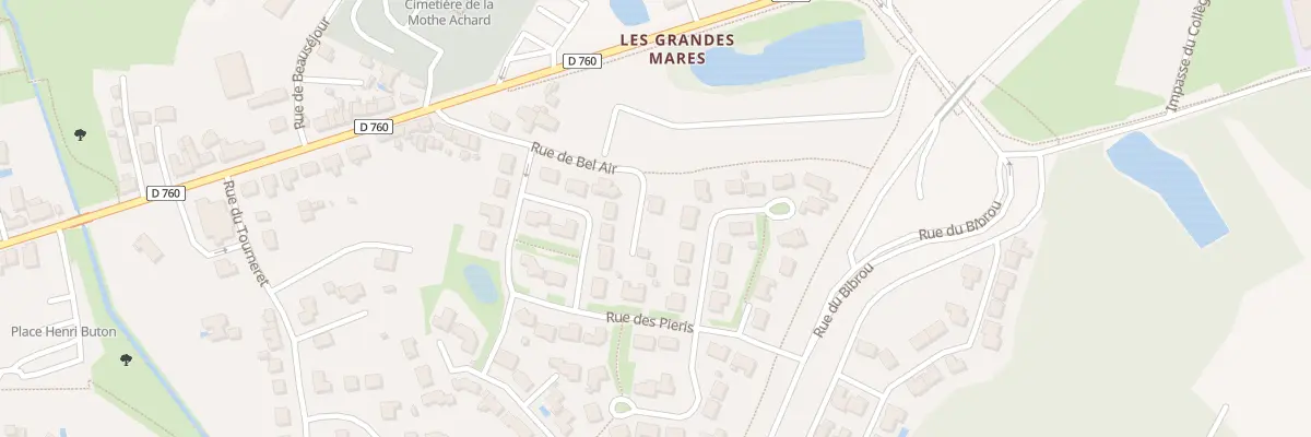 Plan du 592 Les Cormiers aux Achards