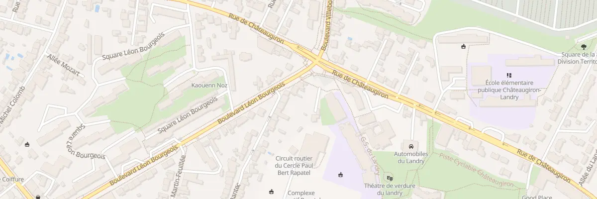 Plan du 66 Rue Le Dantec à Rennes