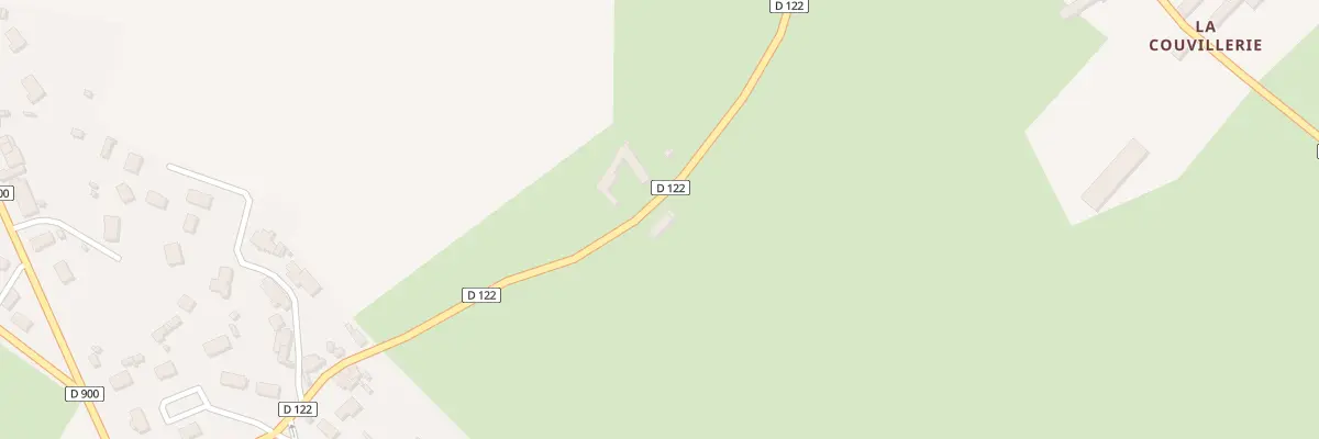 Plan du 12 Rte du Bas de la Couaille à Martinvast