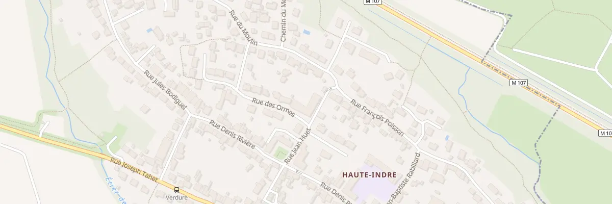 Plan du 2B Rue des Ormes à Indre