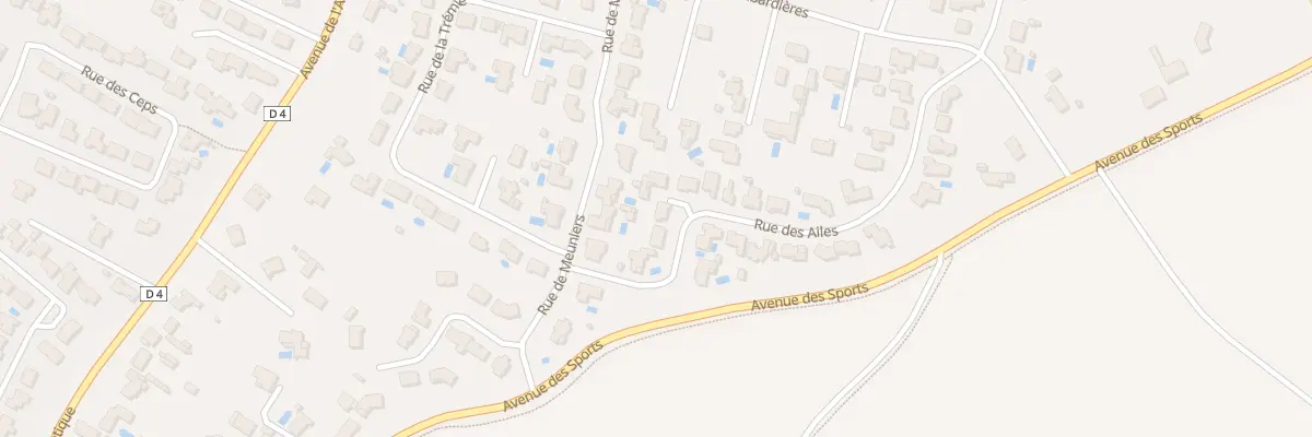 Plan du 121 Rue des Ailes à Talmont-Saint-Hilaire
