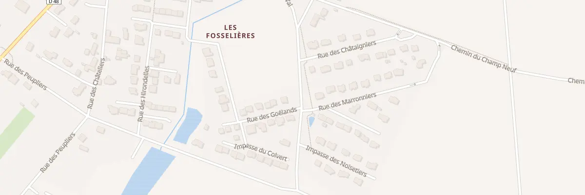 Plan du 15 Rue des Goélands à Crevin