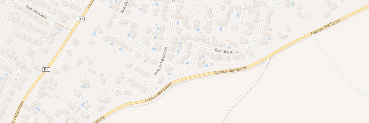 Plan du 85 Rue des Ailes à Talmont-Saint-Hilaire