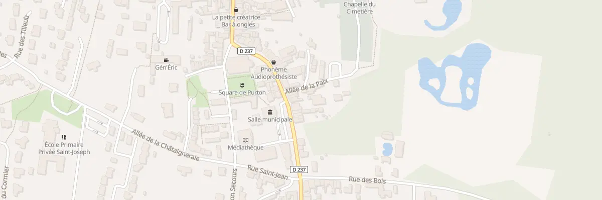 Plan du 15 Rue Saint Pierre à Héric