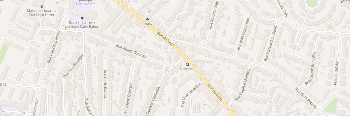 Plan du 132 Rue de Vern à Rennes