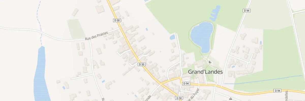 Plan du 1 Imp du Rocher à Grand’Landes