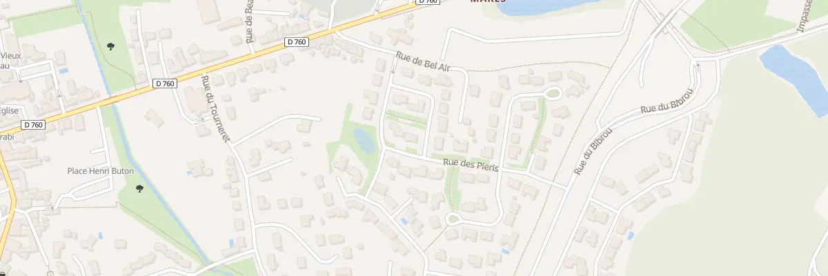 Plan du 3 Rue des Pieris aux Achards