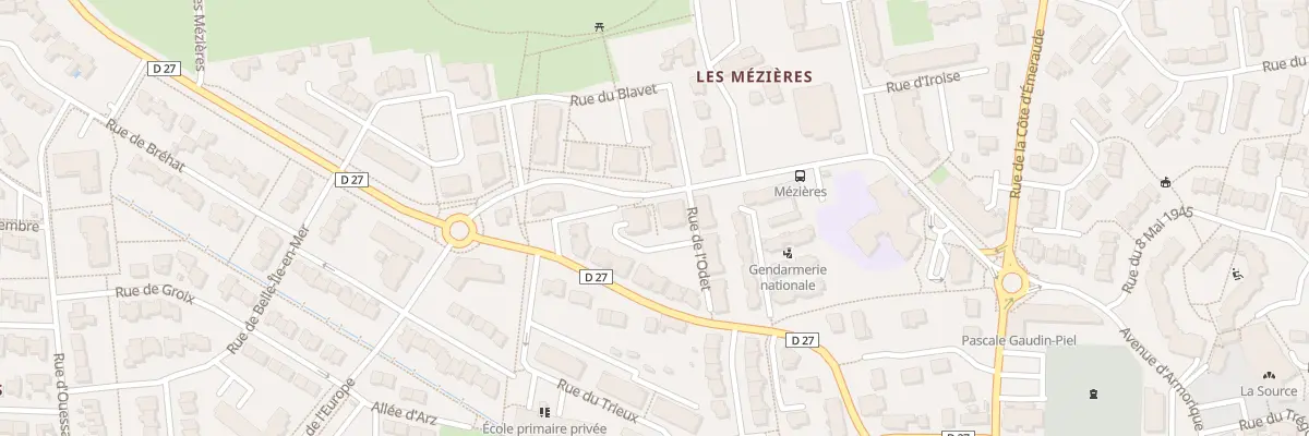 Plan du 67 Av d’Armorique à Betton