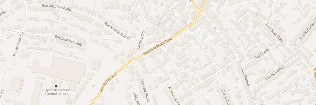 Plan du 55B Rue de la Republique Equeurdre à Cherbourg-en-Cotentin