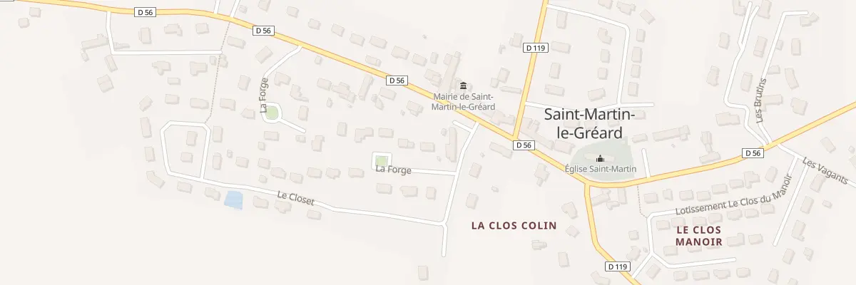 Plan du 1 La Forge à Saint-Martin-le-Gréard