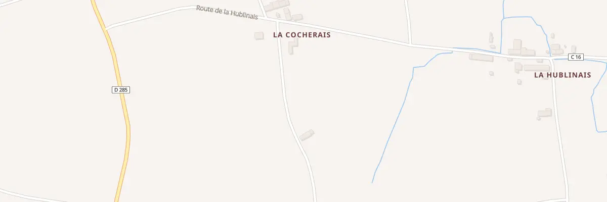 Plan du 7T La Cocherais à La Boussac
