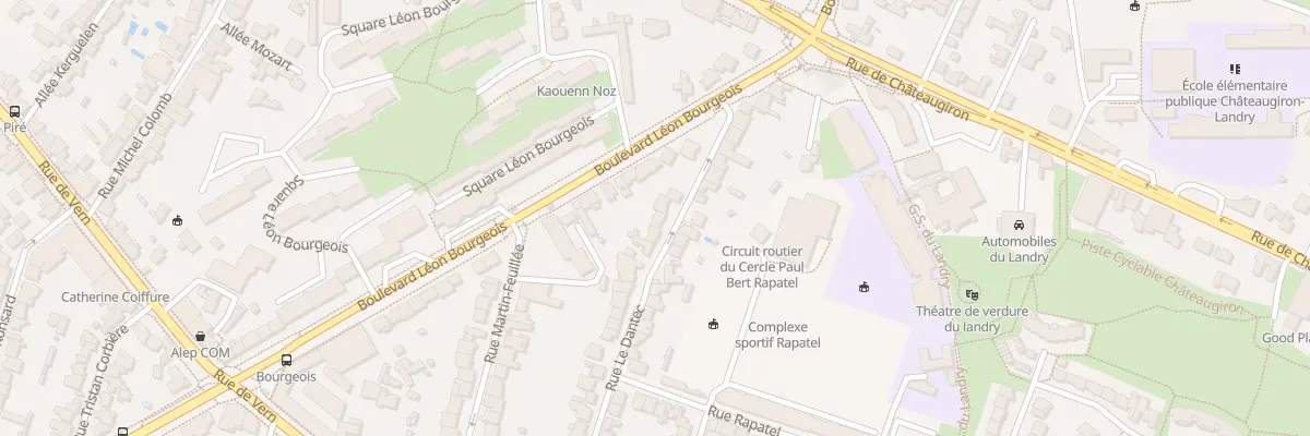 Plan du 47 Rue Le Dantec à Rennes