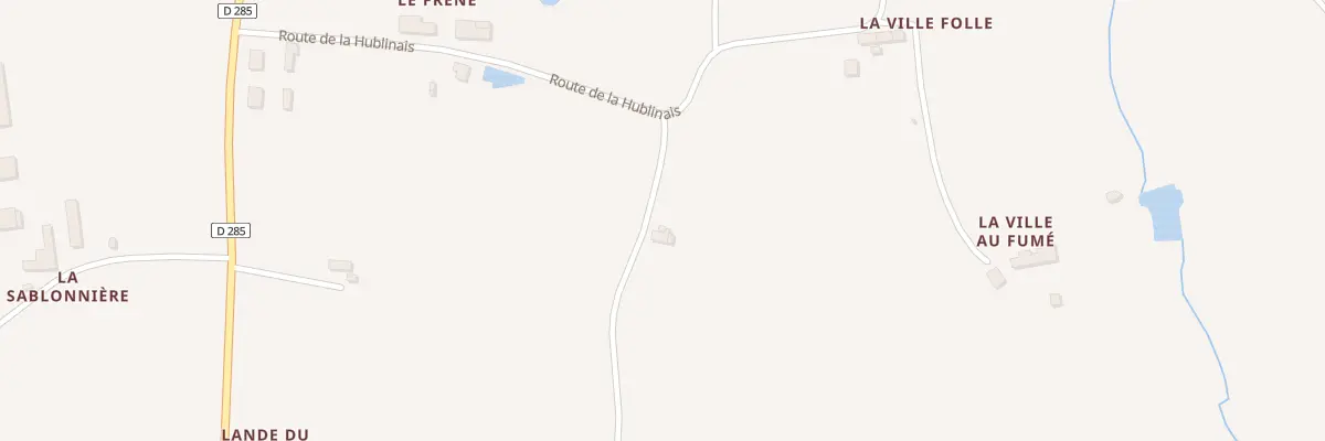 Plan du 5248 Le Frene à La Boussac