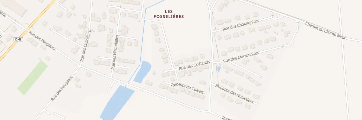 Plan du 5 Rue des Goélands à Crevin