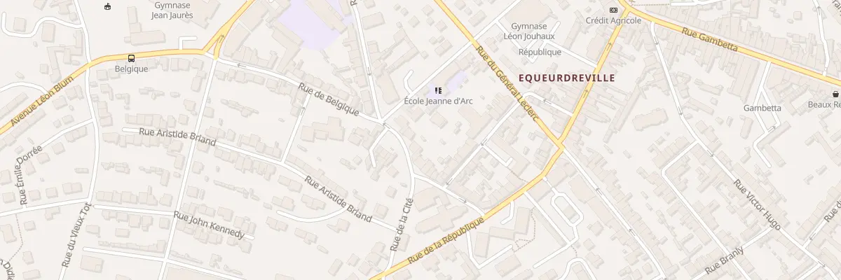 Plan du 30 Rue de Belgique à Cherbourg-en-Cotentin