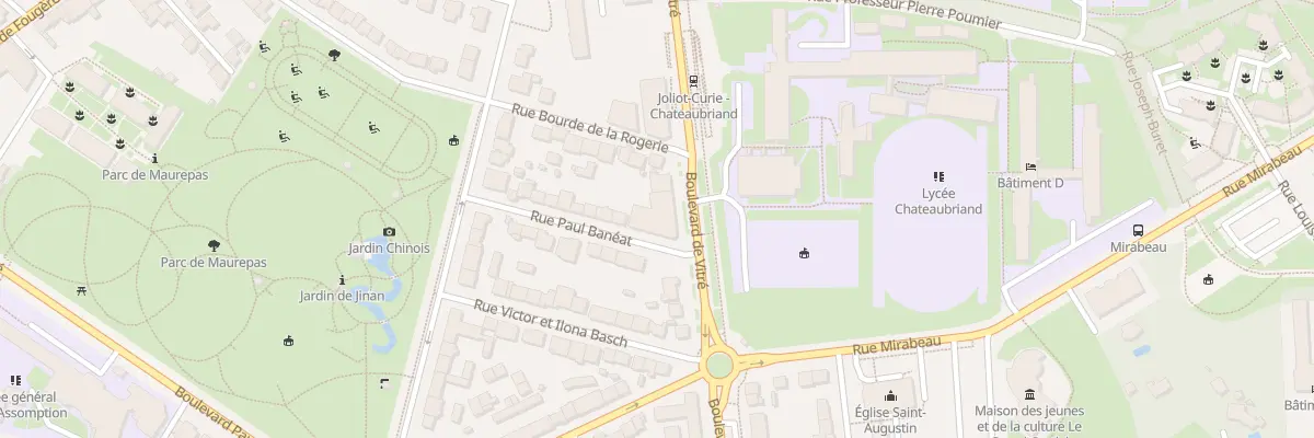 Plan du 125 Bd de Vitré à Rennes