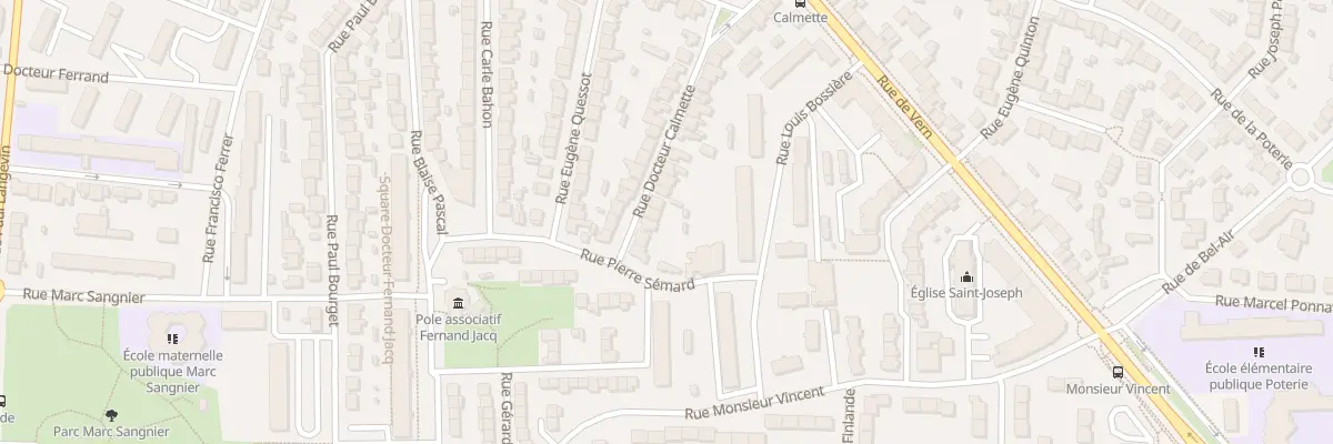 Plan du 29 Rue du Doc Calmette à Rennes