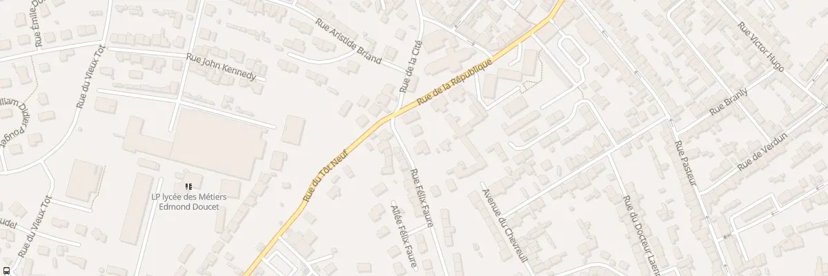 Plan du 104 Rue Felix Faure - Equeurdrevil à Cherbourg-en-Cotentin