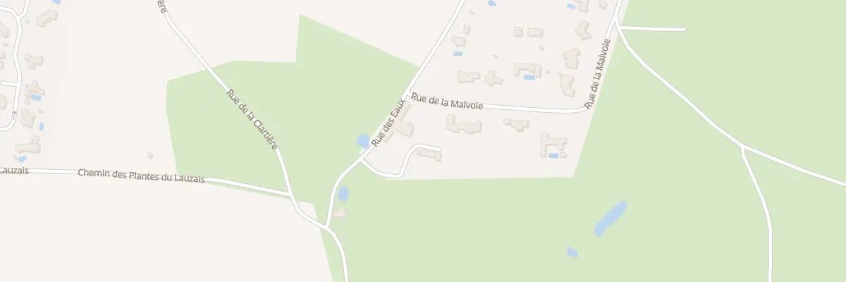 Plan de la Rue des eaux à Talmont-Saint-Hilaire