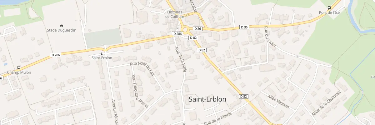 Plan du 7 Rue de la Ruée à Saint-Erblon