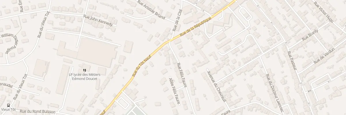 Plan du 99 Rue Felix Faure - Equeurdrevil à Cherbourg-en-Cotentin