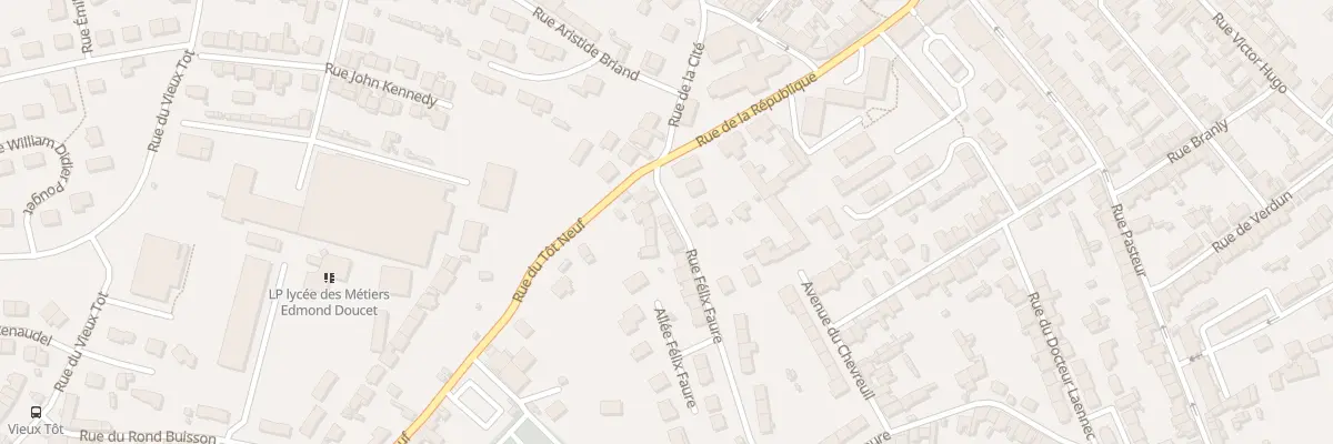 Plan du 101 Rue Felix Faure - Equeurdrevil à Cherbourg-en-Cotentin