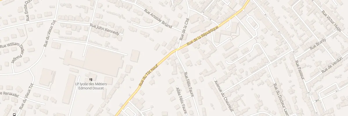 Plan du 111 Rue Felix Faure - Equeurdrevil à Cherbourg-en-Cotentin