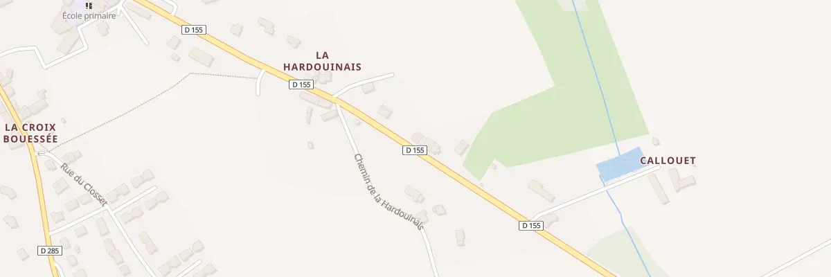 Plan du 5142 La Hardouinais à La Boussac