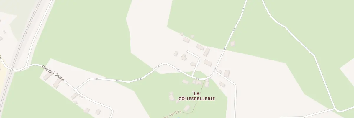 Plan du 1 Che de la Couespellerie à Martinvast