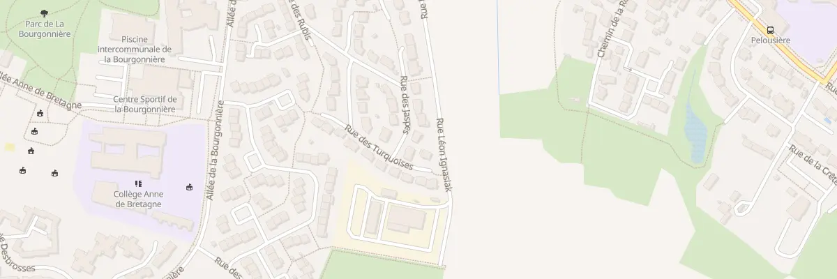 Plan du 13 Rue des Jaspes à Saint-Herblain