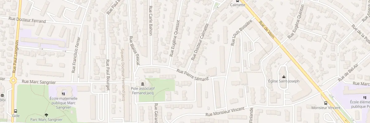 Plan du 30 Rue du Doc-Calmette à Rennes