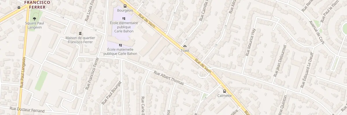 Plan du 116 Rue de Vern à Rennes