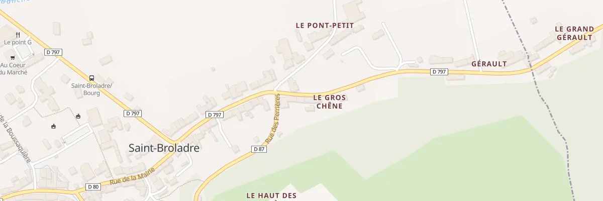 Plan du 4 Rue du Gros Chêne à Saint-Broladre